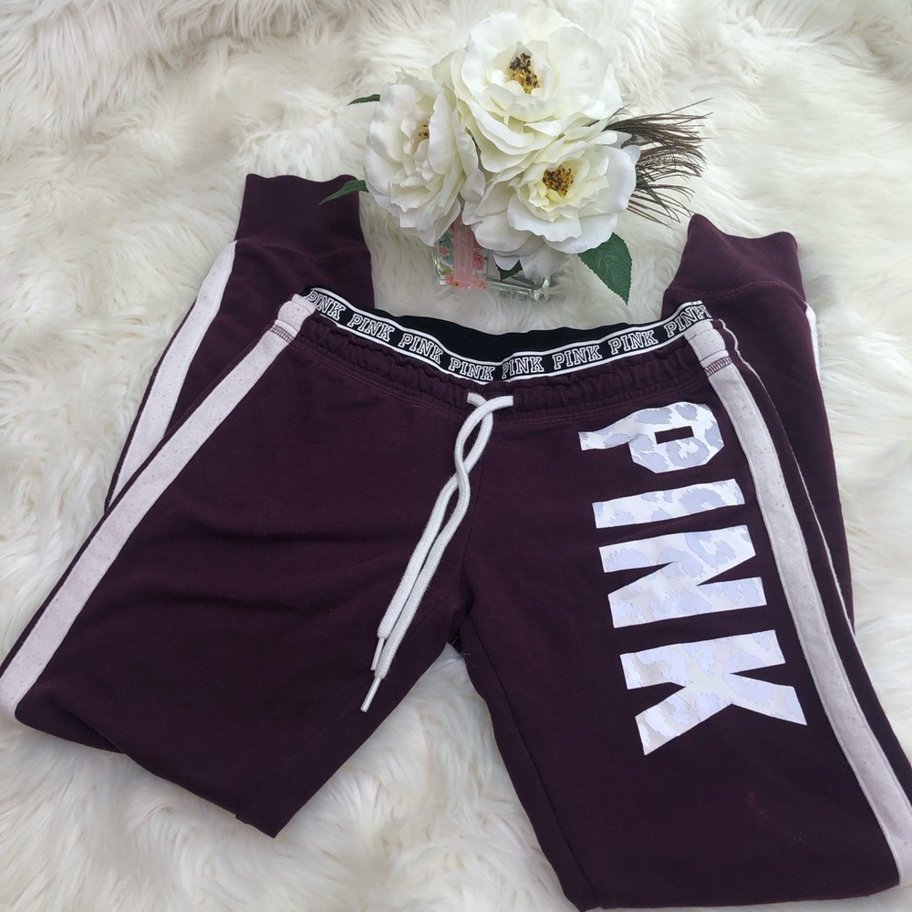 Pink sweatpants